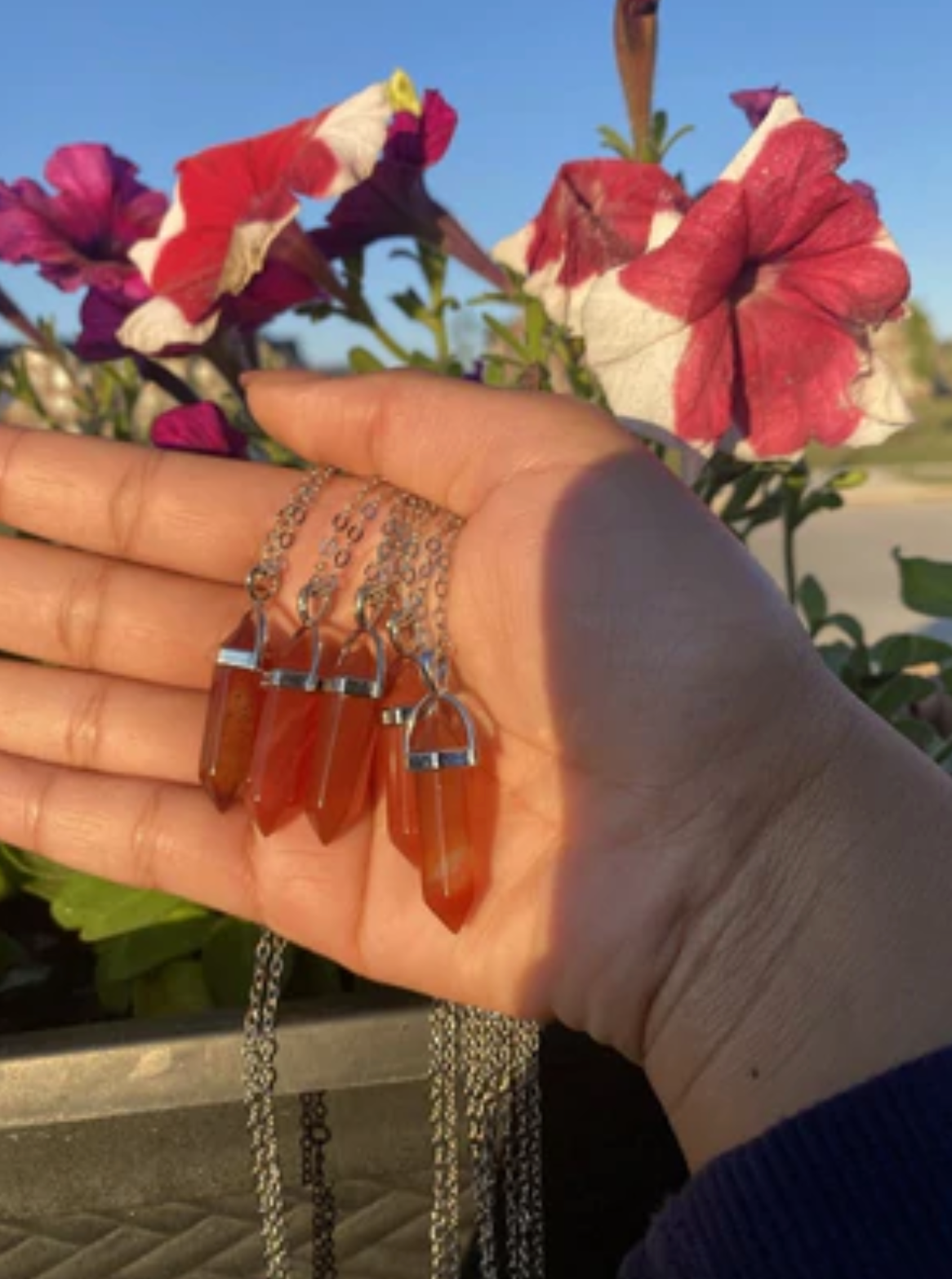 Carnelian Courage Necklace